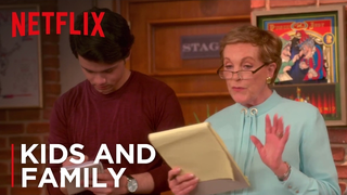 Julie Andrews gets upstaged by a duck in the <i>Julie’s Green Room </i>trailer
